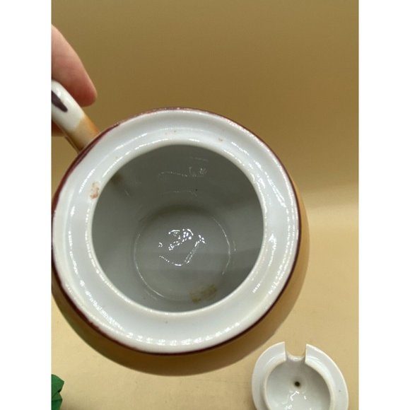 Noritake Morimura Hand Painted Lidded Mustard Tree & House Scene - Picture 8 of 12